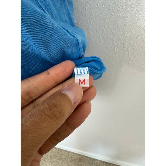 Harley-Davidson War Horse Ocala Florida Blue V-Neck Graphic Tee Size M - Picture 4 of 7